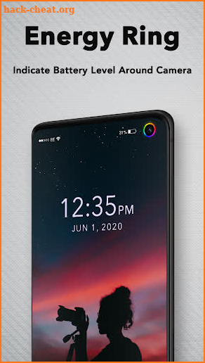 Energy Ring & Bar : Battery Indicator screenshot