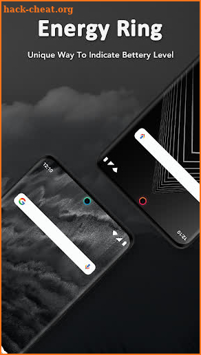 Energy Ring - Camera Notch & Battery Indicator screenshot