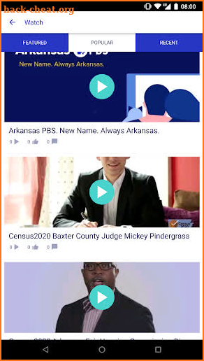 Engage Arkansas PBS screenshot