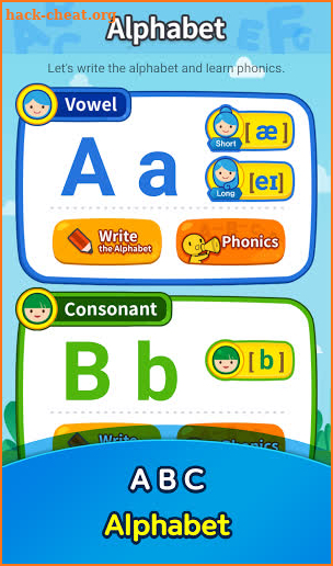 English Alphabet and ABC Phonics screenshot