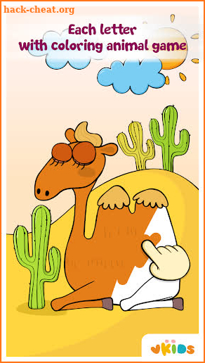 English Alphabet Coloring Game - Vkids screenshot