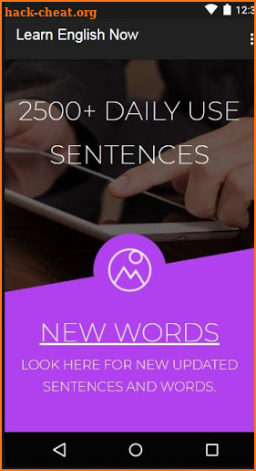 English Conversation & Daily conversation sentence screenshot