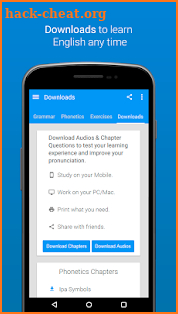 English Grammar & Phonetics screenshot