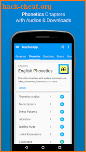 English Grammar & Phonetics screenshot