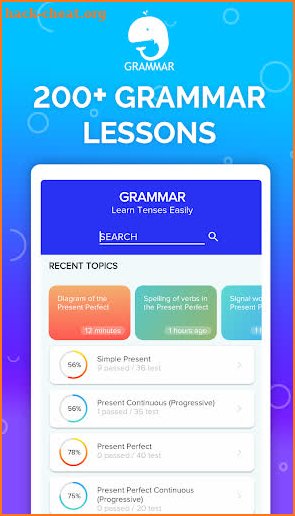 English Grammar - Learn, Practice & Test screenshot