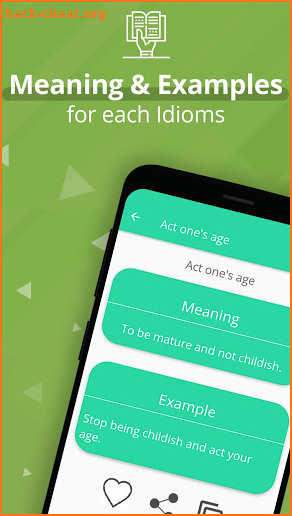 English Idioms, Sayings & Phrases Dictionary screenshot