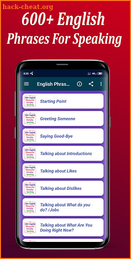 English Phrases For Speaking screenshot