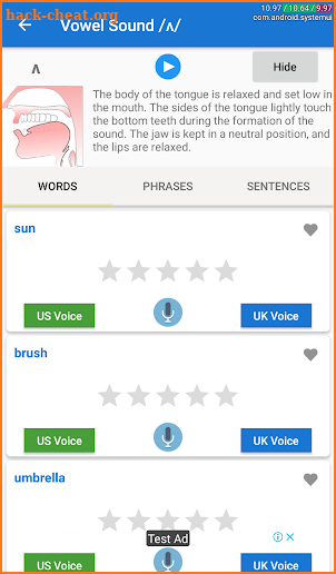 English Pronunciation - Ravi screenshot