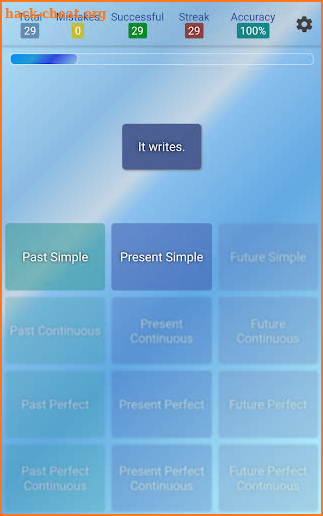 English Tenses Practice screenshot