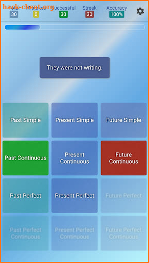 English Tenses Practice screenshot