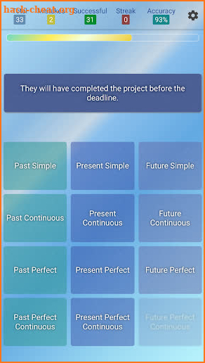 English Tenses Practice screenshot