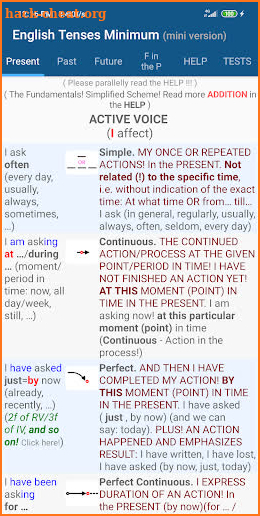 English Tenses. Short Course screenshot