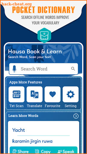 English To Hausa Translator & Hausa Dictionary screenshot