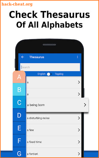 English to Tagalog Dictionary &Translator screenshot