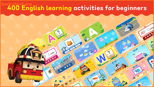 English with Robocar Poli screenshot