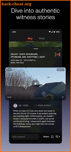 Enigma: UFO Sightings & Alerts screenshot