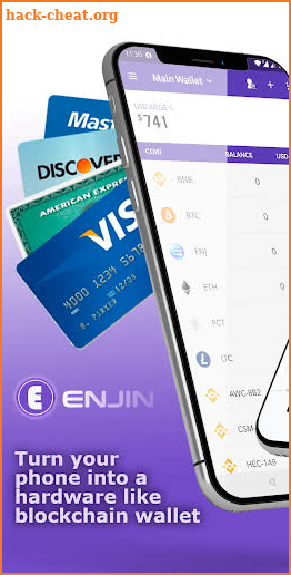 Enjin Wallet Mobile screenshot