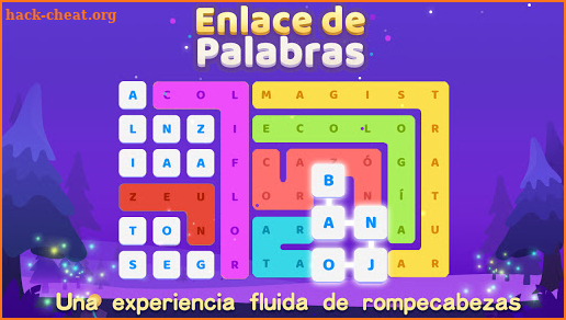 Enlace de Palabras: Juego de enlanzar letras screenshot