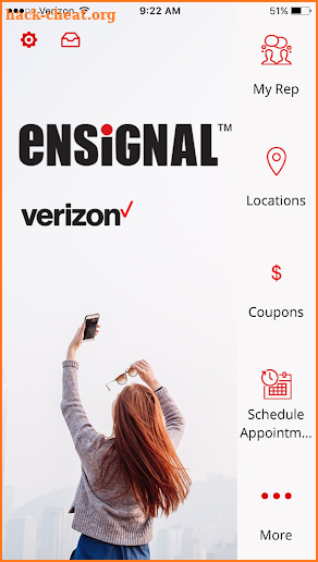 Ensignal screenshot