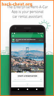 Enterprise Rent-A-Car screenshot