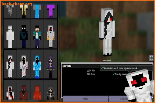 Entity 303 mod skin mcpe screenshot