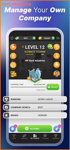 Entrepreneur - Company Manager screenshot