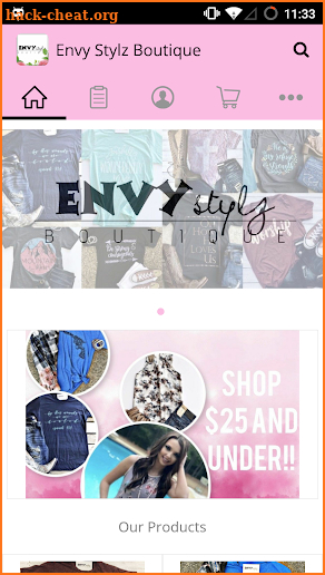 Envy Stylz Boutique screenshot