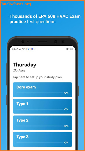 EPA 608 HVAC Exam Prep screenshot