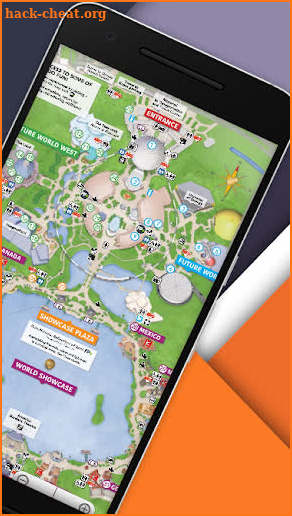 Epcot Walt Disney World Resort Park Map 2019 screenshot