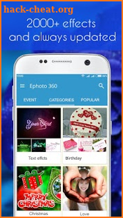 Ephoto 360 - Photo Effects screenshot