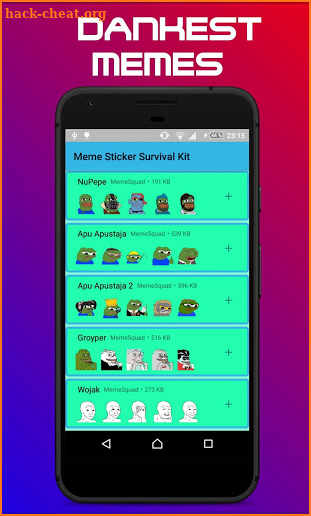 Epic Meme Stickers Collection - WAStickerApps screenshot