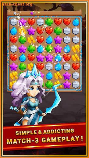 Epic Saga: Match 3 Battle Puzzle Adventure Heroes screenshot