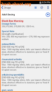 Epocrates Plus screenshot