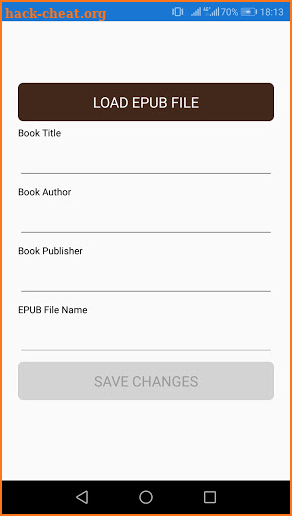 EPUB Editor screenshot