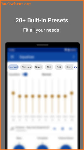 EQ+: Equalizer & Bass Booster screenshot
