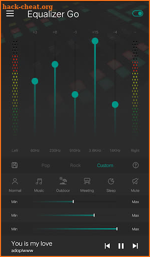 Equalizer Bass Booster screenshot