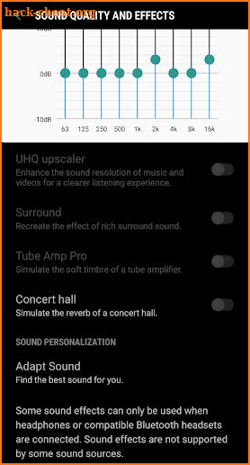 Equalizer - System Equalizer Shortcut screenshot