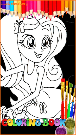 Equestria Coloring Game Pony screenshot