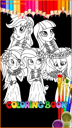 Equestria Coloring Game Pony screenshot