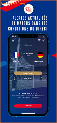 Équipe de France de Football screenshot