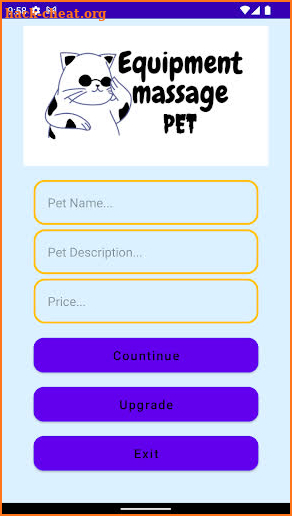 Equipment Massage Pet screenshot