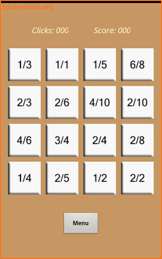 Equivalent Fractions Matching screenshot