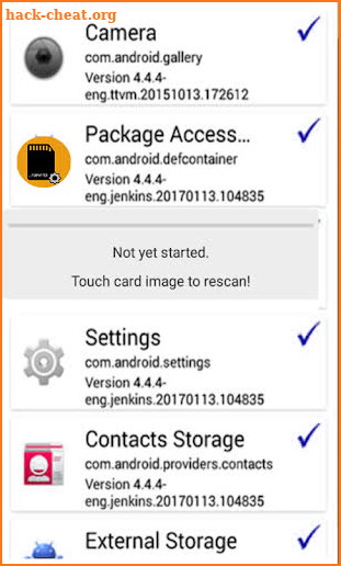 Erase Format SD Card screenshot