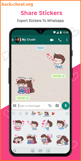 Erotic Sticker Maker : Adult love sticker screenshot