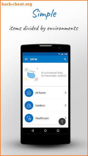 ERPM Pacemaker & ICD recipient screenshot