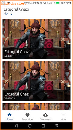 Ertugrul Ghazi in Urdu screenshot