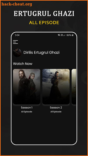 Ertugrul Ghazi in Urdu and English screenshot