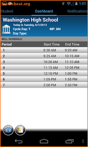 eSchoolPLUS Admin Mobile App screenshot