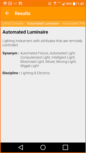 eSET Glossary of Terms screenshot