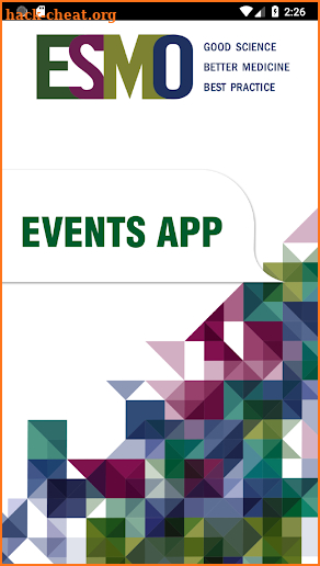 ESMO Events screenshot